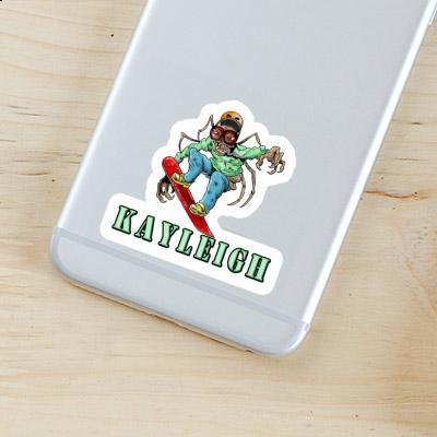 Kayleigh Sticker Snowboarder Image