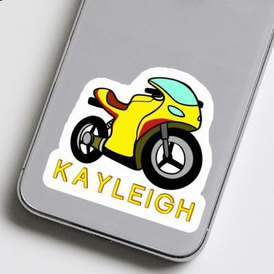 Sticker Motorcycle Kayleigh Laptop Image