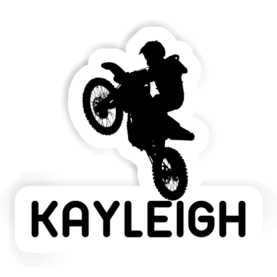 Kayleigh Sticker Motocross-Fahrer Gift package Image