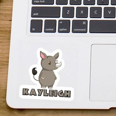 Sticker Rhinoceros Kayleigh Notebook Image