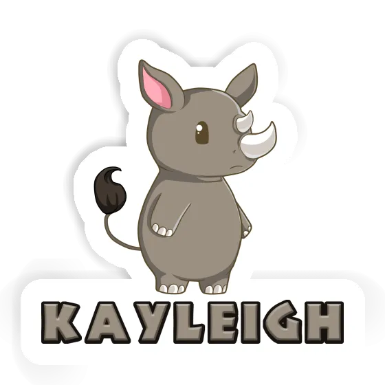 Sticker Rhinoceros Kayleigh Gift package Image