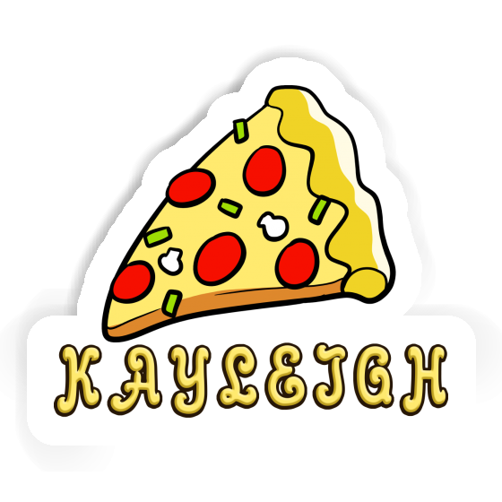 Kayleigh Autocollant Pizza Notebook Image