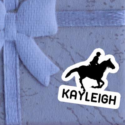 Kayleigh Sticker Horse Rider Laptop Image