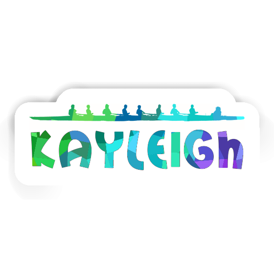 Rowboat Sticker Kayleigh Laptop Image