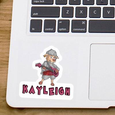 Sticker Kayleigh Rockergirl Laptop Image