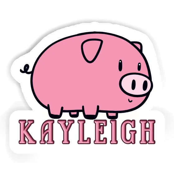 Sticker Kayleigh Pig Gift package Image