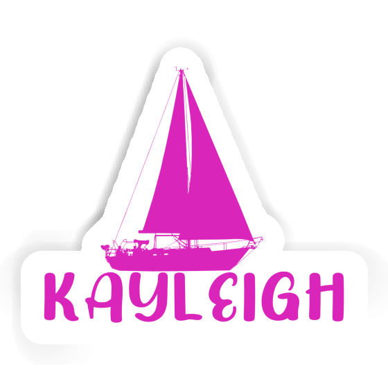 Kayleigh Sticker Sailboat Notebook Image