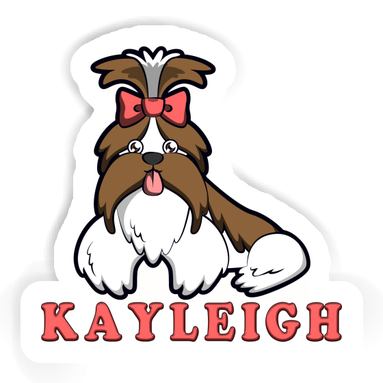 Sticker Shih Tzu Kayleigh Laptop Image