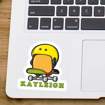 Kayleigh Sticker Skateboard Egg Notebook Image