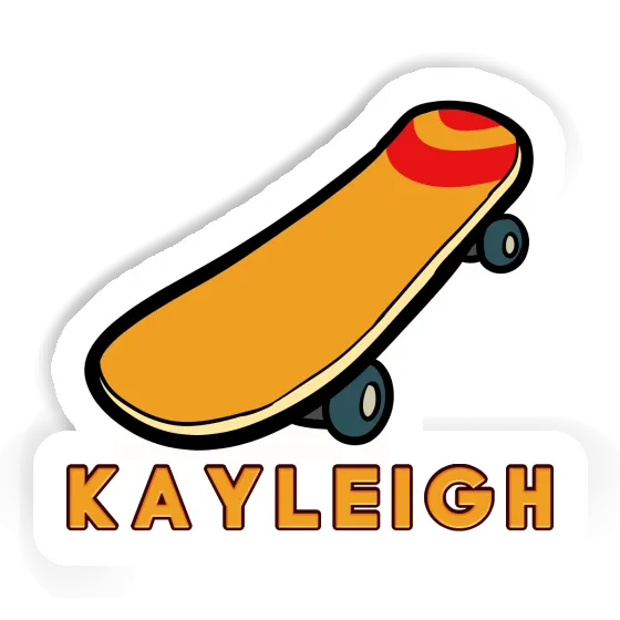 Kayleigh Sticker Skateboard Laptop Image