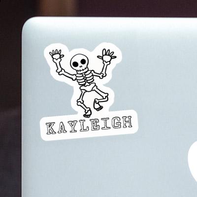 Sticker Kayleigh Skeleton Laptop Image