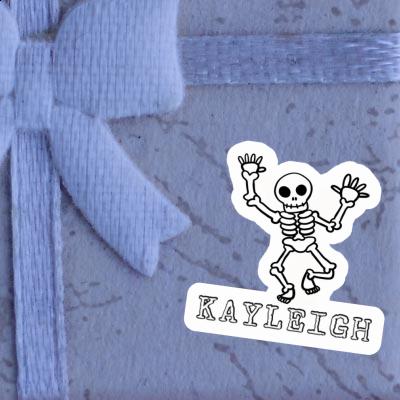 Sticker Kayleigh Skeleton Gift package Image