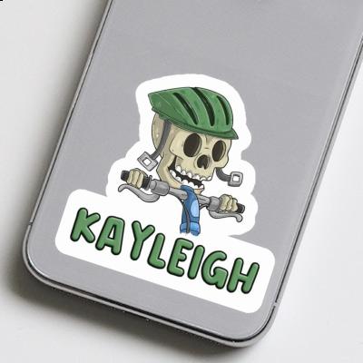 Mountainbiker Sticker Kayleigh Laptop Image