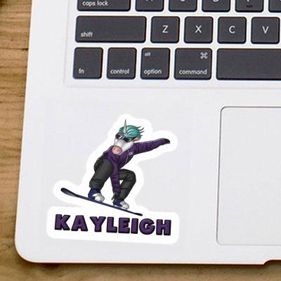 Kayleigh Sticker Snowboarderin Gift package Image