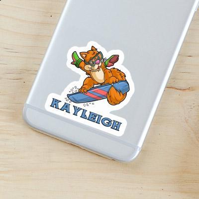 Snowboarder Sticker Kayleigh Gift package Image