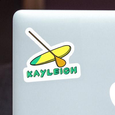 Sticker Stand Up Paddle Kayleigh Notebook Image