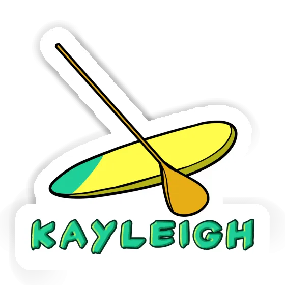 Sticker Stand Up Paddle Kayleigh Laptop Image