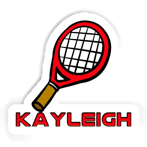 Raquette de tennis Autocollant Kayleigh Notebook Image