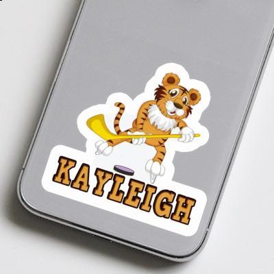 Aufkleber Hockeyspieler Kayleigh Laptop Image