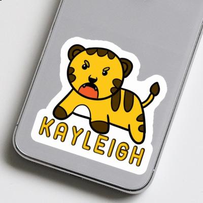 Sticker Tiger Kayleigh Laptop Image