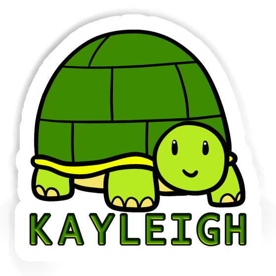 Kayleigh Aufkleber Schildkröte Laptop Image