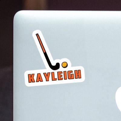 Sticker Kayleigh Unihockeyschläger Laptop Image