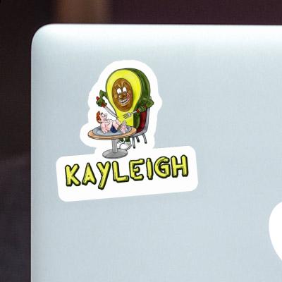 Sticker Kayleigh Avocado Laptop Image