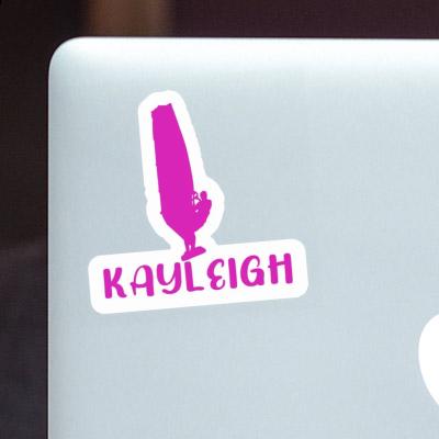 Kayleigh Sticker Windsurfer Notebook Image