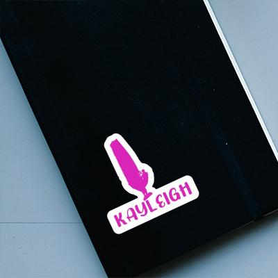 Kayleigh Sticker Windsurfer Notebook Image