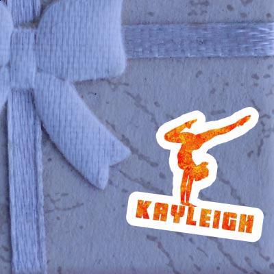 Aufkleber Kayleigh Yoga-Frau Gift package Image