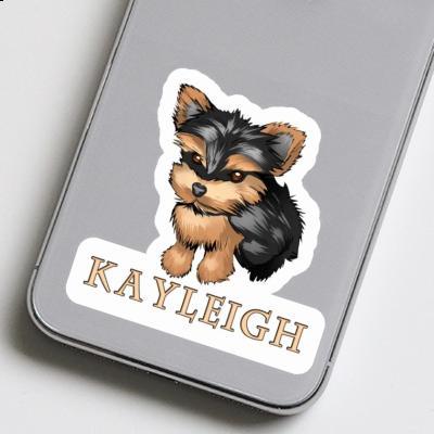 Kayleigh Aufkleber Yorkshire Terrier Laptop Image