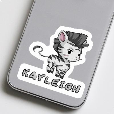 Sticker Kayleigh Zebra Notebook Image