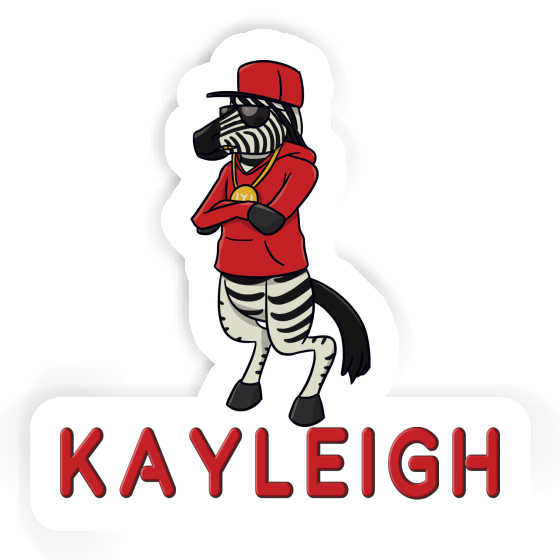 Kayleigh Autocollant Zebra Gift package Image