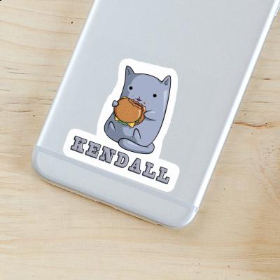 Autocollant Kendall Chat Image