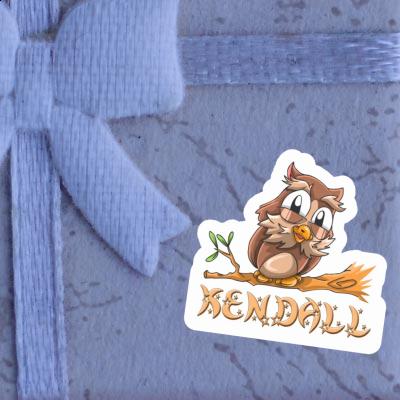 Kendall Sticker Owl Notebook Kendall Sticker Owl Gift package Image
