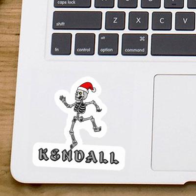 Squelette de Noël Autocollant Kendall Notebook Squelette de Noël Autocollant Kendall Notebook Image