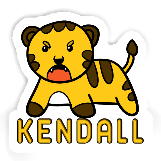 Autocollant Kendall Bébé tigre Notebook Autocollant Kendall Bébé tigre Gift package Image