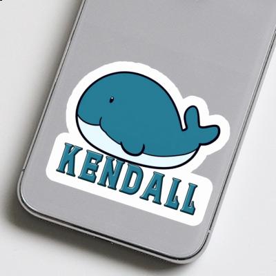 Baleine Autocollant Kendall Laptop Image