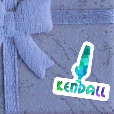 Aufkleber Kendall Windsurfer Notebook Aufkleber Kendall Windsurfer Gift package Image