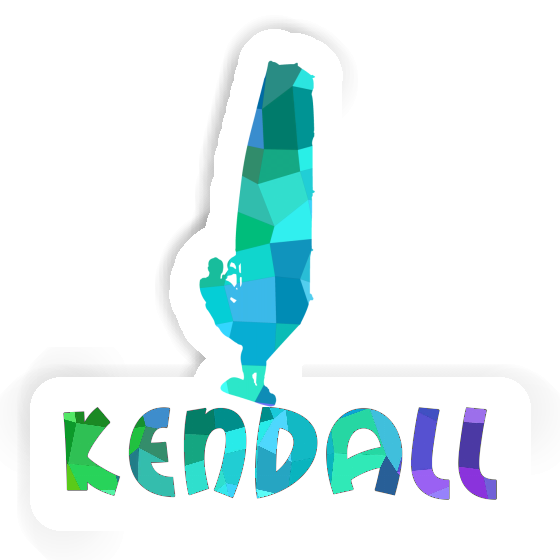 Aufkleber Kendall Windsurfer Notebook Aufkleber Kendall Windsurfer Notebook Image