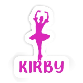 Sticker Ballerina Kirby Image