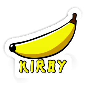 Banane Autocollant Kirby Image