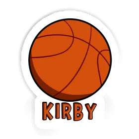 Sticker Kirby Basketball Image