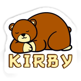 Kirby Sticker Bear Image