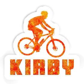 Kirby Sticker Biker Image