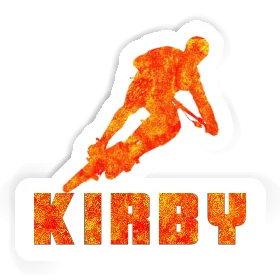 Kirby Sticker Biker Image