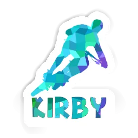 Kirby Sticker Biker Image