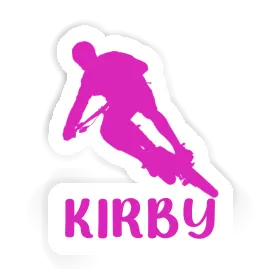 Kirby Sticker Biker Image