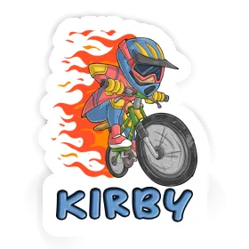 Sticker Biker Kirby Image