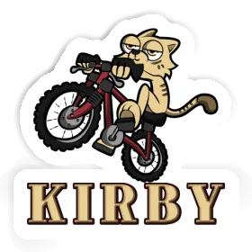 Sticker Kirby Bicycle Image